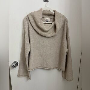 Universal Thread cropped cowl neck sweater